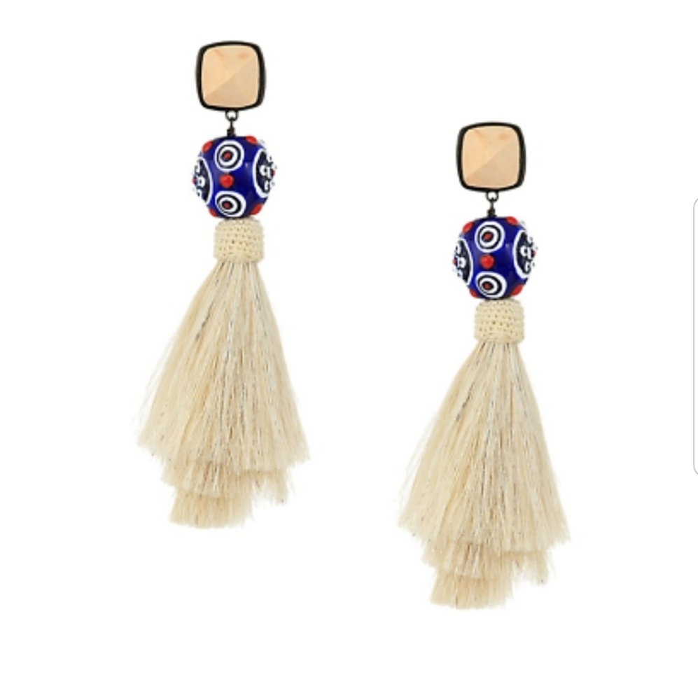 Tory Burch Statement Earrings - Picture 2 of 5